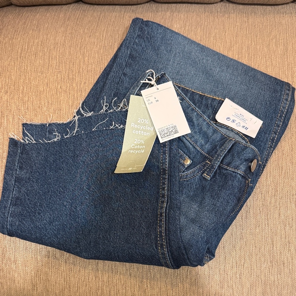 H&M Dark Blue Denim Jeans
